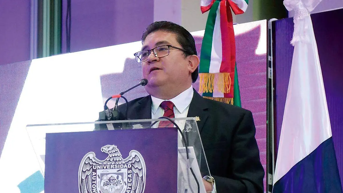 Rubén Ibarra, rector de la UAZ